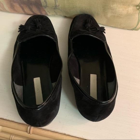 ENZO ANGIOLINI tassel black suede shoes - Picture 5 of 10